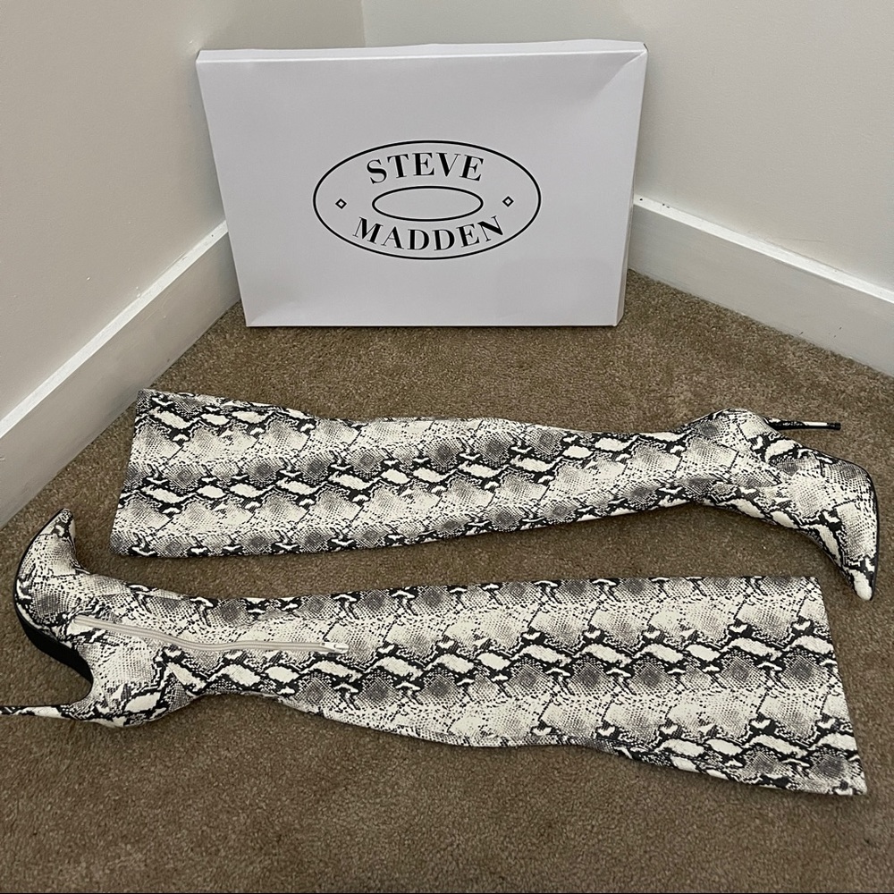 Steve Madden Dominique Thigh High Stilettos